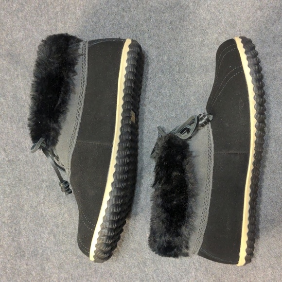 Sperry Elayna Duck Slipper, Women's, Black Suede, Size 7 NEW - Picture 4 of 5